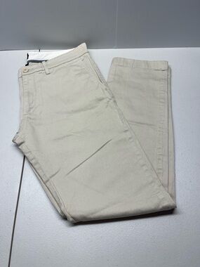 J. Crew Men's Cotton Chinos in Light Beige